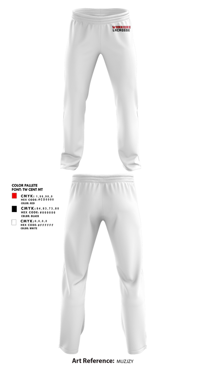 Woodland Warriors Lacrosse 58409804 Sweatpants - 2