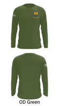 UNC BEARS 8989709 Long Sleeve Performance Shirt 46