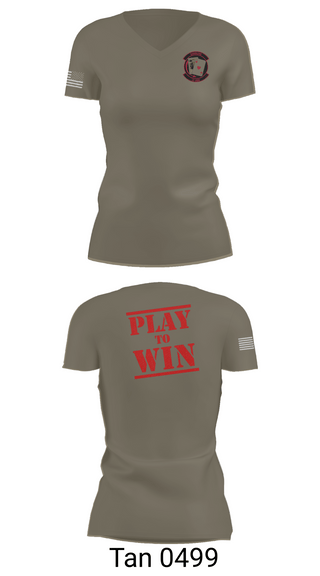 Womens Short Sleeve Vneck Shirt, 21st AMU, , Teamtime, Team time, sublimation, custom sports apparel, team uniforms, spirit wear, spiritwear, sports uniforms, custom shirts, team store, custom team store, fundraiser sports, apparel fundraiser