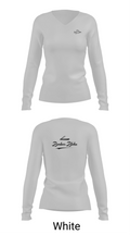 Barber Bloke 30325640 Women's Long Sleeve V-neck Shirt - 16
