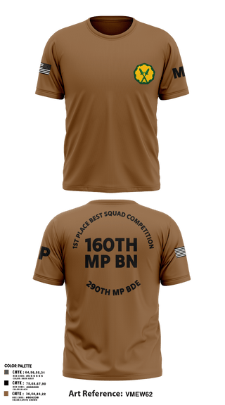 Short Sleeve Performance Shirt, 160th mp bn, Army, Teamtime, Team time, sublimation, custom sports apparel, team uniforms, spirit wear, spiritwear, sports uniforms, custom shirts, team store, custom team store, fundraiser sports, apparel fundraiser