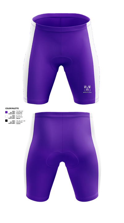 Mount Gilead High School Wrestling 55730415 Men's Compression Shorts - 41