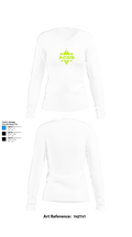 Georgia Aces 68978353 Women's Long Sleeve V-neck Shirt - 15
