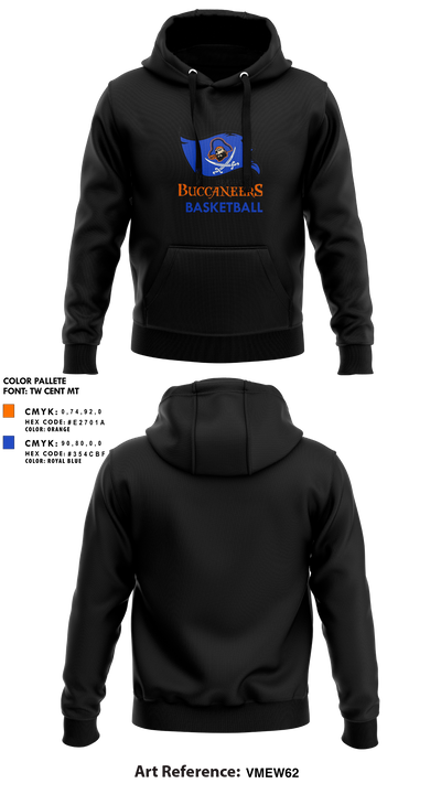 Branford High School Basketball 84333639 Hoodie - 10