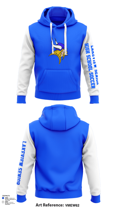 Lakeview Senior High School Soccer 71866064 Hoodie - 125
