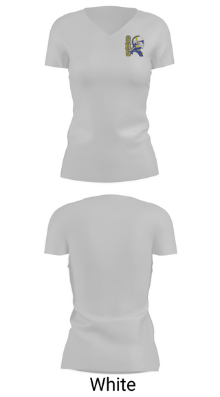 Womens Short Sleeve Vneck Shirt, Stafford High School Basketball, Women's Basketball, Teamtime, Team time, sublimation, custom sports apparel, team uniforms, spirit wear, spiritwear, sports uniforms, custom shirts, team store, custom team store, fundraiser sports, apparel fundraiser