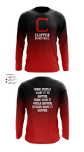 Columbiana High School Basketball 83089115 Long Sleeve Performance Shirt - 43