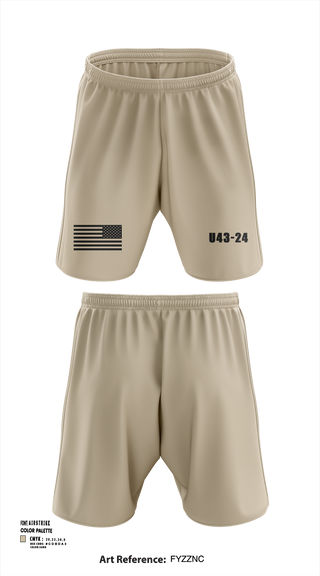 Athletic Shorts With Pockets, U43-24, Army, Teamtime, Team time, sublimation, custom sports apparel, team uniforms, spirit wear, spiritwear, sports uniforms, custom shirts, team store, custom team store, fundraiser sports, apparel fundraiser