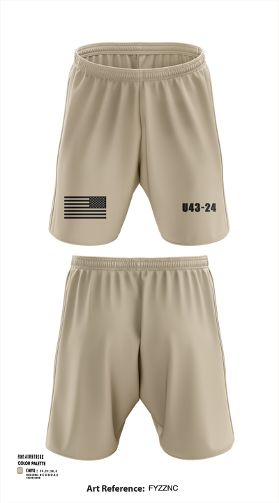 U43-24 64979853 Athletic Shorts With Pockets - 106