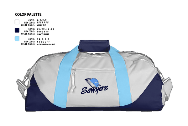 Duffle Bag, Saugerties High School Golf, Golf, Teamtime, Team time, sublimation, custom sports apparel, team uniforms, spirit wear, spiritwear, sports uniforms, custom shirts, team store, custom team store, fundraiser sports, apparel fundraiser
