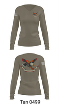 Military Talk by JC 56207098 Women's Long Sleeve V-neck Shirt - 77