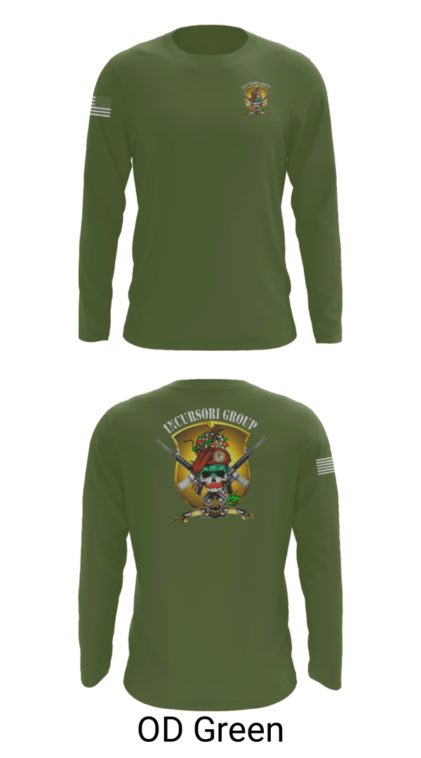 Long Sleeve Performance Shirt, Incursori, , Teamtime, Team time, sublimation, custom sports apparel, team uniforms, spirit wear, spiritwear, sports uniforms, custom shirts, team store, custom team store, fundraiser sports, apparel fundraiser