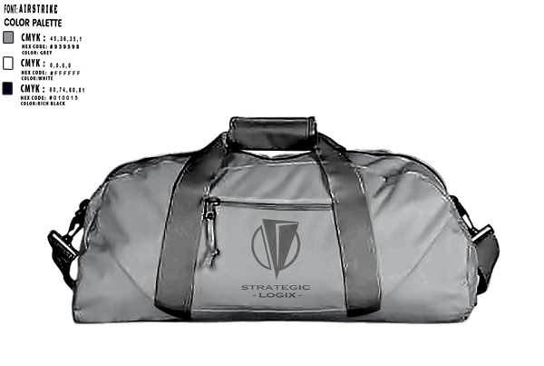 Duffle Bag, Strategic Logix, , Teamtime, Team time, sublimation, custom sports apparel, team uniforms, spirit wear, spiritwear, sports uniforms, custom shirts, team store, custom team store, fundraiser sports, apparel fundraiser