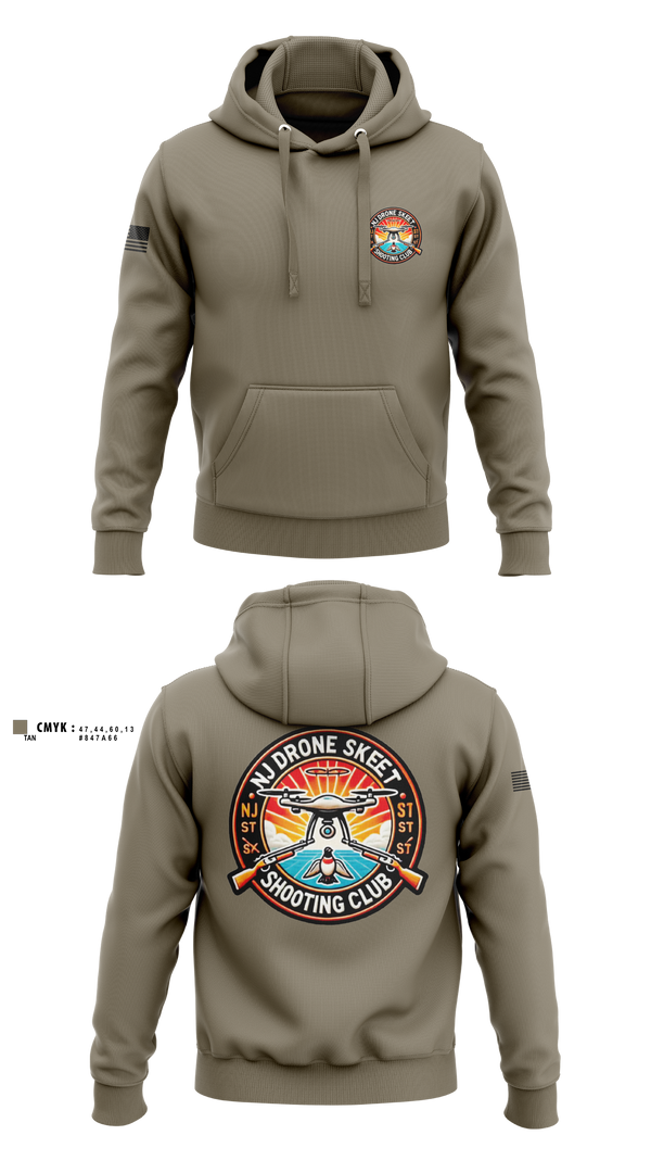 Hoodie, New Jersey State Police, Police, Teamtime, Team time, sublimation, custom sports apparel, team uniforms, spirit wear, spiritwear, sports uniforms, custom shirts, team store, custom team store, fundraiser sports, apparel fundraiser
