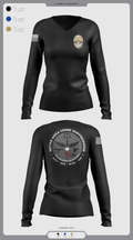 SPECIAL OPERATIONS UNIT 51763546 Women's Long Sleeve V-neck Shirt - 1