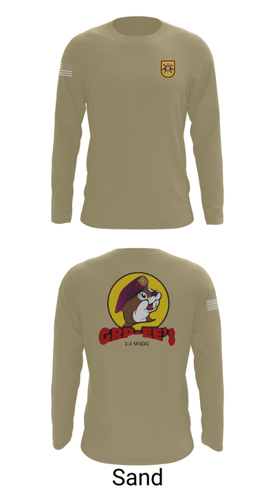 1-1 SFG(A), S-3 84488756 Long Sleeve Performance Shirt 86