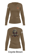 AIMC-E 64414659 Women's Long Sleeve V-neck Shirt - 15