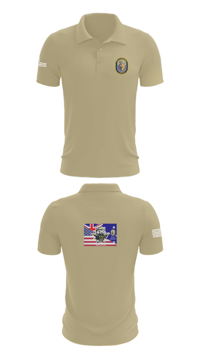 USS CANBERRA (LCS 30) 2170630 Short Sleeve Performance Polo - 83