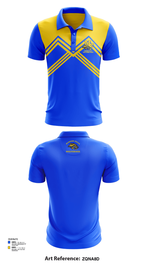 Short Sleeve Performance Polo, Niagara Falls High School Cheer, Cheer, Teamtime, Team time, sublimation, custom sports apparel, team uniforms, spirit wear, spiritwear, sports uniforms, custom shirts, team store, custom team store, fundraiser sports, apparel fundraiser