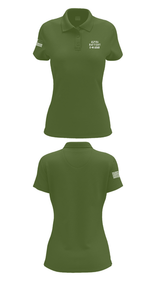 Women's Short Sleeve Performance Polo, Alpha Battery 2-44 ADAR, , Teamtime, Team time, sublimation, custom sports apparel, team uniforms, spirit wear, spiritwear, sports uniforms, custom shirts, team store, custom team store, fundraiser sports, apparel fundraiser