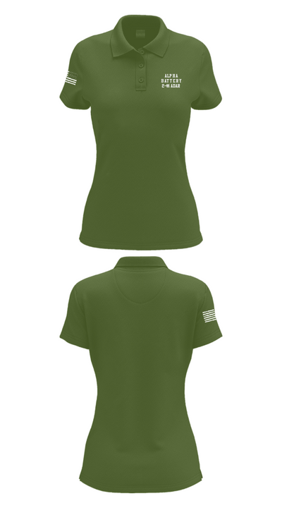 Alpha Battery 2-44 ADAR 30836151 Women's Short Sleeve Performance Polo  - 55