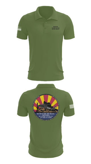 Short Sleeve Performance Polo, WAATS 15T10 CLASS 25-001, , Teamtime, Team time, sublimation, custom sports apparel, team uniforms, spirit wear, spiritwear, sports uniforms, custom shirts, team store, custom team store, fundraiser sports, apparel fundraiser