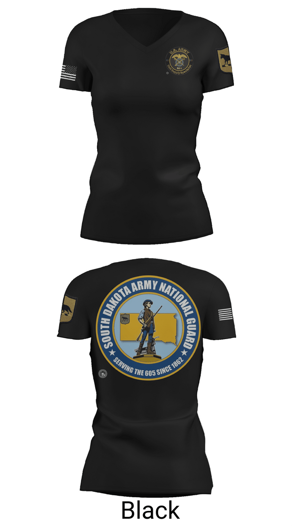 Womens Short Sleeve Vneck Shirt, 235th MP CO, Army, Teamtime, Team time, sublimation, custom sports apparel, team uniforms, spirit wear, spiritwear, sports uniforms, custom shirts, team store, custom team store, fundraiser sports, apparel fundraiser