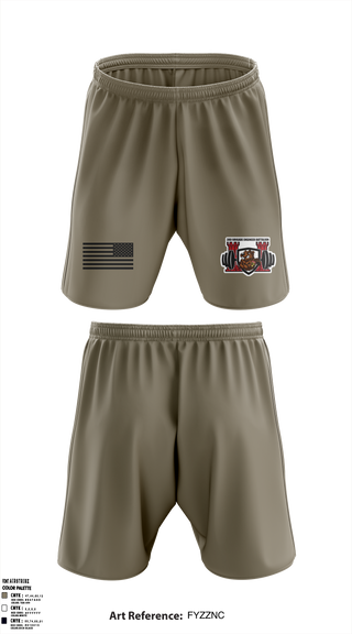 Athletic Shorts With Pockets, 3rd brigade engineer battalion, Army, Teamtime, Team time, sublimation, custom sports apparel, team uniforms, spirit wear, spiritwear, sports uniforms, custom shirts, team store, custom team store, fundraiser sports, apparel fundraiser