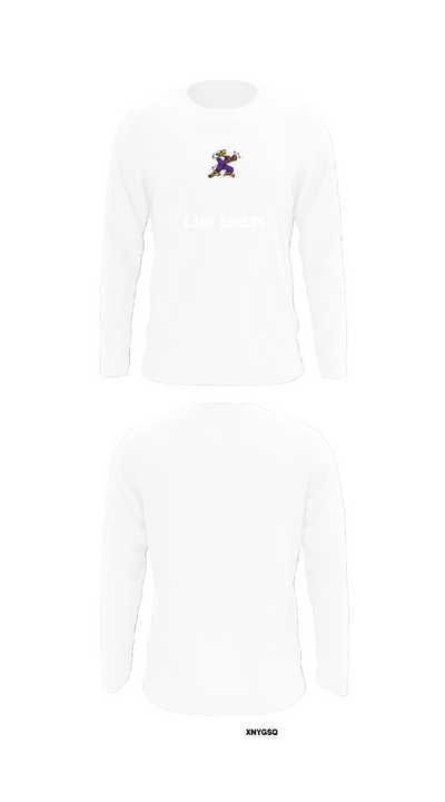 Lady Eagles 38011589 Long Sleeve Performance Shirt - 8