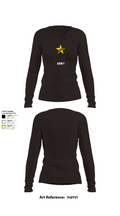 USAR RSO 23332633 Women's Long Sleeve V-neck Shirt - 22