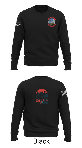 Crew Neck Sweatshirt, 75 HCOS SGGD, Air Force, Teamtime, Team time, sublimation, custom sports apparel, team uniforms, spirit wear, spiritwear, sports uniforms, custom shirts, team store, custom team store, fundraiser sports, apparel fundraiser