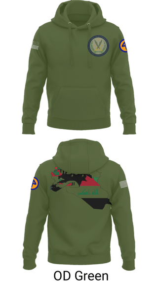 Hoodie, 44th ICBT, National Guard, Teamtime, Team time, sublimation, custom sports apparel, team uniforms, spirit wear, spiritwear, sports uniforms, custom shirts, team store, custom team store, fundraiser sports, apparel fundraiser
