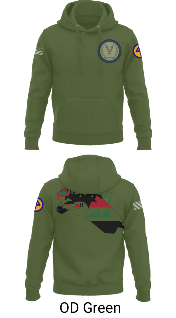Hoodie, 44th ICBT, National Guard, Teamtime, Team time, sublimation, custom sports apparel, team uniforms, spirit wear, spiritwear, sports uniforms, custom shirts, team store, custom team store, fundraiser sports, apparel fundraiser