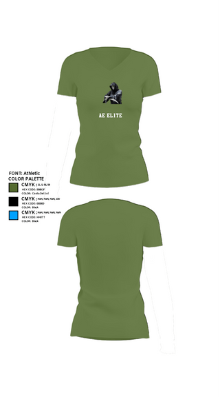 Women's Short Sleeve Vneck Shirt, AE Elite, Men's Basketball, Teamtime, Team time, sublimation, custom sports apparel, team uniforms, spirit wear, spiritwear, sports uniforms, custom shirts, team store, custom team store, fundraiser sports, apparel fundraiser
