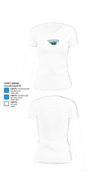 Rice Lake High School Golf 35944103 Women's Short Sleeve V-neck Shirt - 18
