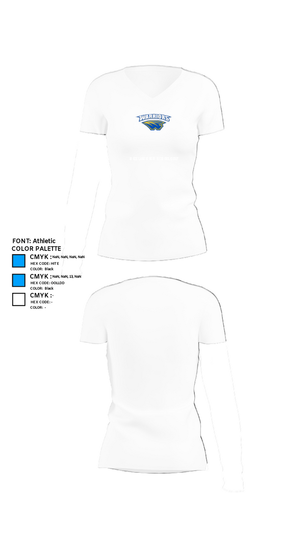 Womens Short Sleeve Vneck Shirt, Rice Lake High School Golf, Golf, Teamtime, Team time, sublimation, custom sports apparel, team uniforms, spirit wear, spiritwear, sports uniforms, custom shirts, team store, custom team store, fundraiser sports, apparel fundraiser