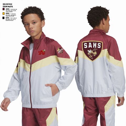 Windbreaker, St Augustine Yellow Jackets, Swimming, Teamtime, Team time, sublimation, custom sports apparel, team uniforms, spirit wear, spiritwear, sports uniforms, custom shirts, team store, custom team store, fundraiser sports, apparel fundraiser