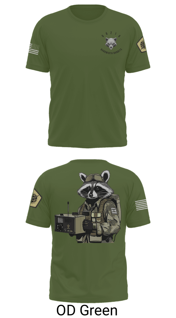 Short Sleeve Performance Shirt, Node 66216 Bandwidth Bandits, Army, Teamtime, Team time, sublimation, custom sports apparel, team uniforms, spirit wear, spiritwear, sports uniforms, custom shirts, team store, custom team store, fundraiser sports, apparel fundraiser