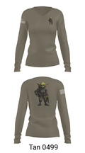 D CO 1-133IN 66859128 Women's Long Sleeve V-neck Shirt - 77