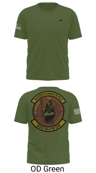 Old School Cotton Feel Shirt, 319th Maintenance Squadron, Air Force, Teamtime, Team time, sublimation, custom sports apparel, team uniforms, spirit wear, spiritwear, sports uniforms, custom shirts, team store, custom team store, fundraiser sports, apparel fundraiser