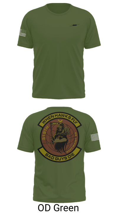 319th Maintenance Squadron 60744056 Old School Cotton Feel Shirt - 50