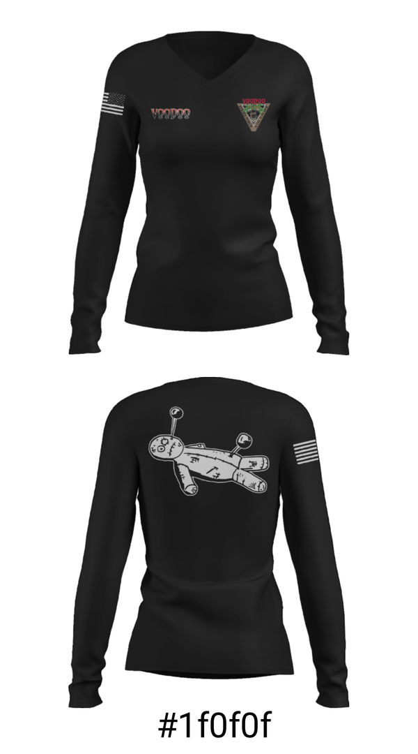 Women's Long Sleeve Vneck Shirt, A Co.2-10 AHB, , Teamtime, Team time, sublimation, custom sports apparel, team uniforms, spirit wear, spiritwear, sports uniforms, custom shirts, team store, custom team store, fundraiser sports, apparel fundraiser