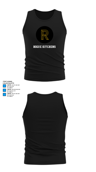 Tank Top, Rogue kitchens, , Teamtime, Team time, sublimation, custom sports apparel, team uniforms, spirit wear, spiritwear, sports uniforms, custom shirts, team store, custom team store, fundraiser sports, apparel fundraiser