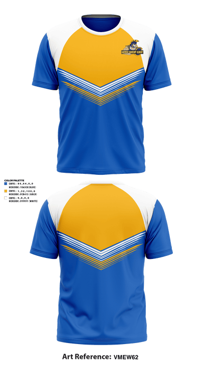 Lakeview Spartans 26906871 Old School Cotton Feel Shirt - 2