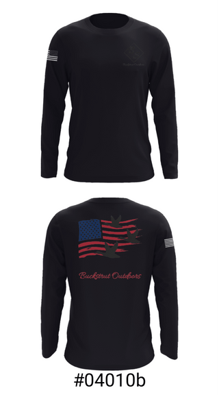 Long Sleeve Performance Shirt, Buckstrut OutdoorsBuckstrut Outdoors, , Teamtime, Team time, sublimation, custom sports apparel, team uniforms, spirit wear, spiritwear, sports uniforms, custom shirts, team store, custom team store, fundraiser sports, apparel fundraiser