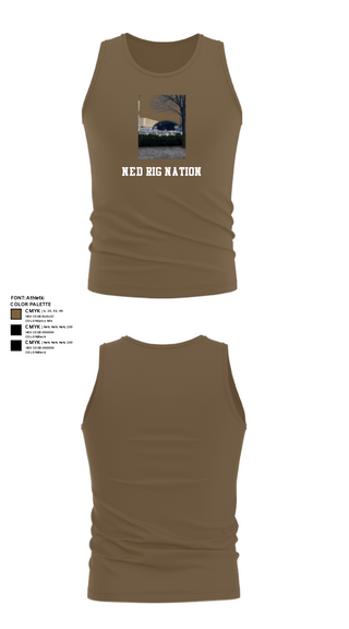 Tank Top, Ned Rig nation, Baseball, Teamtime, Team time, sublimation, custom sports apparel, team uniforms, spirit wear, spiritwear, sports uniforms, custom shirts, team store, custom team store, fundraiser sports, apparel fundraiser