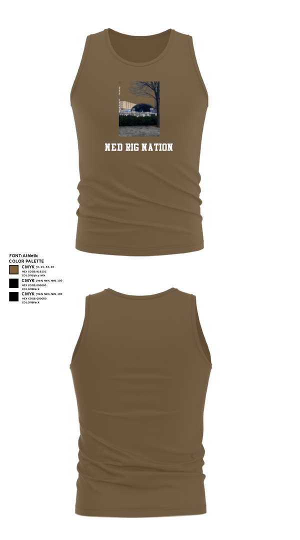 Tank Top, Ned Rig nation, Baseball, Teamtime, Team time, sublimation, custom sports apparel, team uniforms, spirit wear, spiritwear, sports uniforms, custom shirts, team store, custom team store, fundraiser sports, apparel fundraiser
