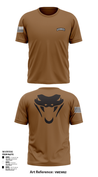 Short Sleeve Performance Shirt, RookVIPERS, Army, Teamtime, Team time, sublimation, custom sports apparel, team uniforms, spirit wear, spiritwear, sports uniforms, custom shirts, team store, custom team store, fundraiser sports, apparel fundraiser