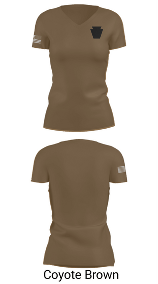 Womens Short Sleeve Vneck Shirt, Blackout, National Guard, Teamtime, Team time, sublimation, custom sports apparel, team uniforms, spirit wear, spiritwear, sports uniforms, custom shirts, team store, custom team store, fundraiser sports, apparel fundraiser