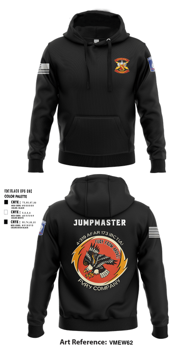 FCO 4-319 AFAR, 173 IBCT(A) 62795689 Hoodie - 5